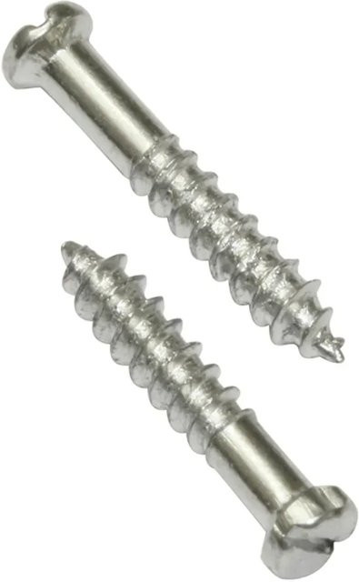 Gardinia Centerschrauben aus verzinktem Stahl in Silber - Bild 1