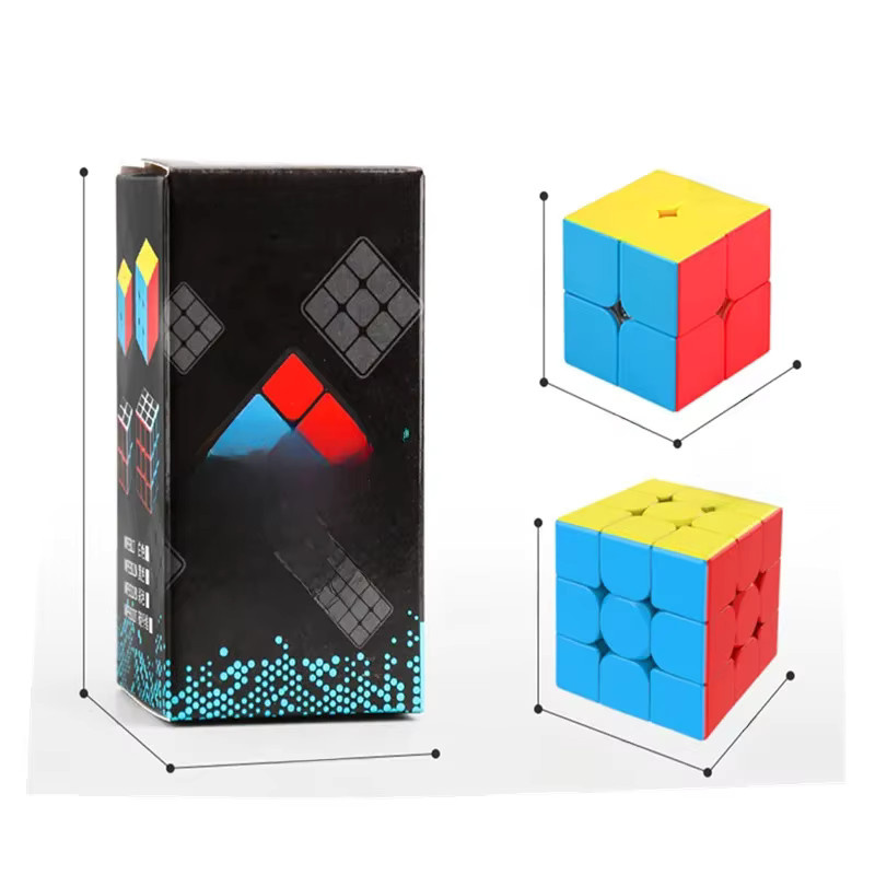 MoYu Meilong 2x2 und 3x3 Würfel Set Bunt / Mehrfarbig - Bild 4