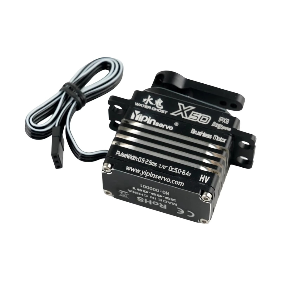 GX Yipin X50 Pro Servo, wasserdicht, für 1/8 1/10 RC-Autos/Crawler - Bild 2