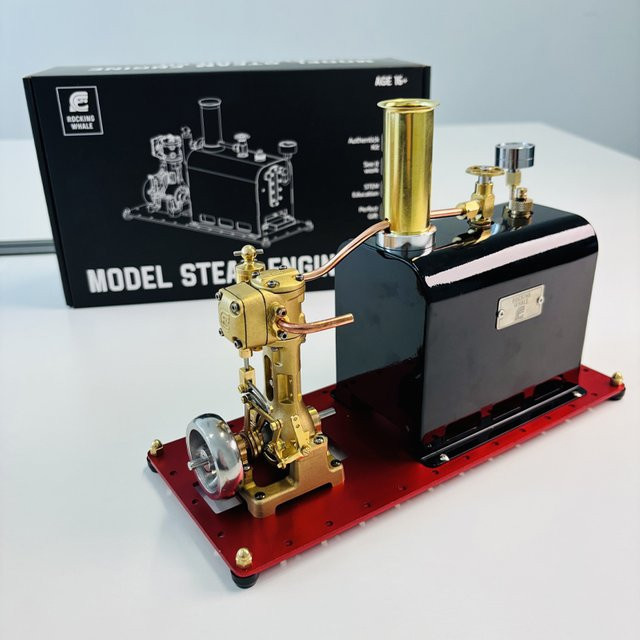FZXF Einzylinder-Dampfmaschine DIY Steamboat Antriebsmotor, Metallspielzeug - Bild 1