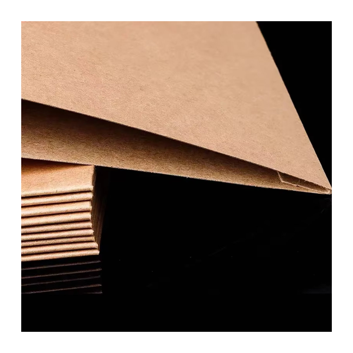 10 Stück luxuglow Vinyl-Schallplattenhüllen aus Kraftpapier in Weiß und Braun für 12 Zoll LPs - Bild 6