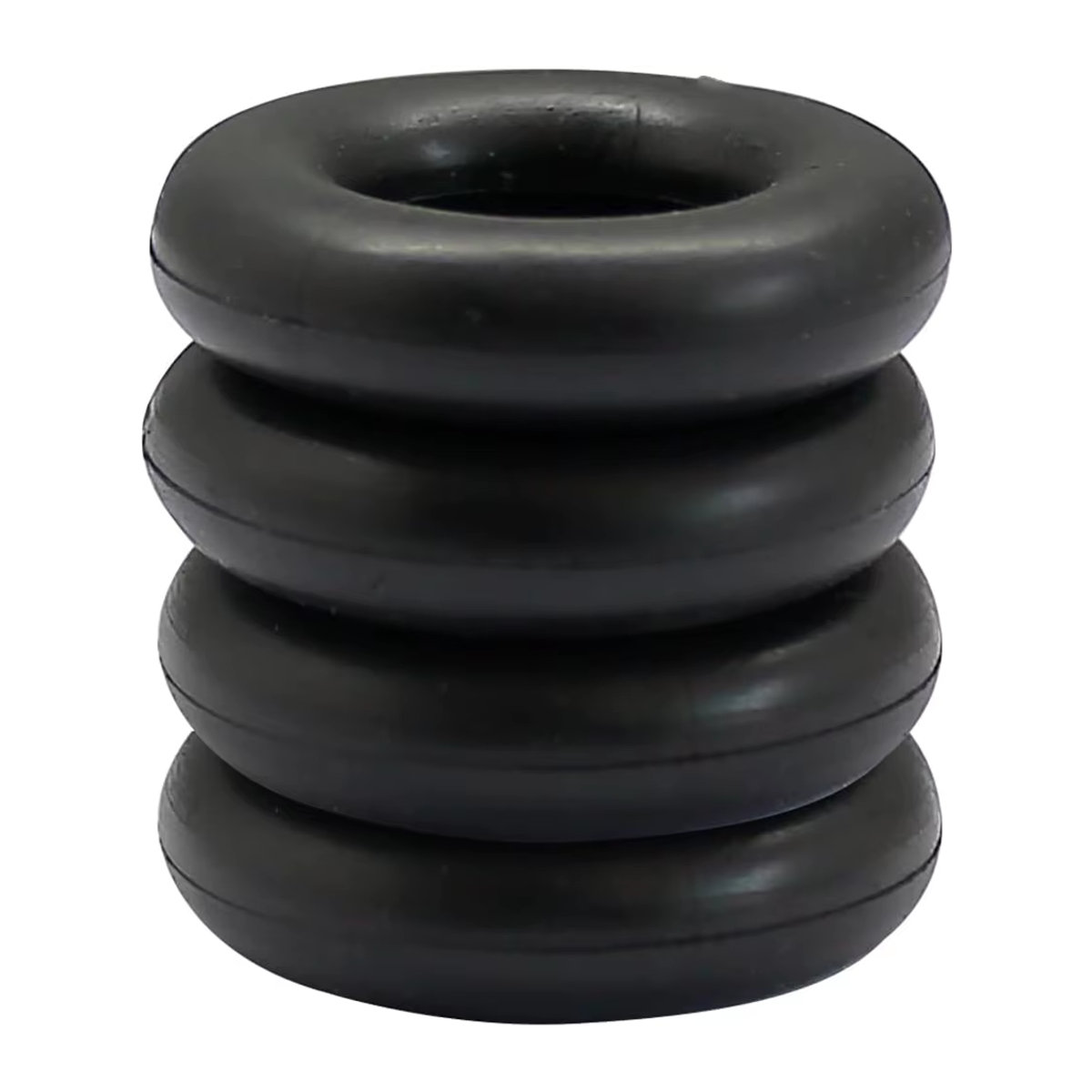 10 Stück Singer Brother Spulenwickler Gummireifen O-Ring Reibrad in Schwarz - Bild 3