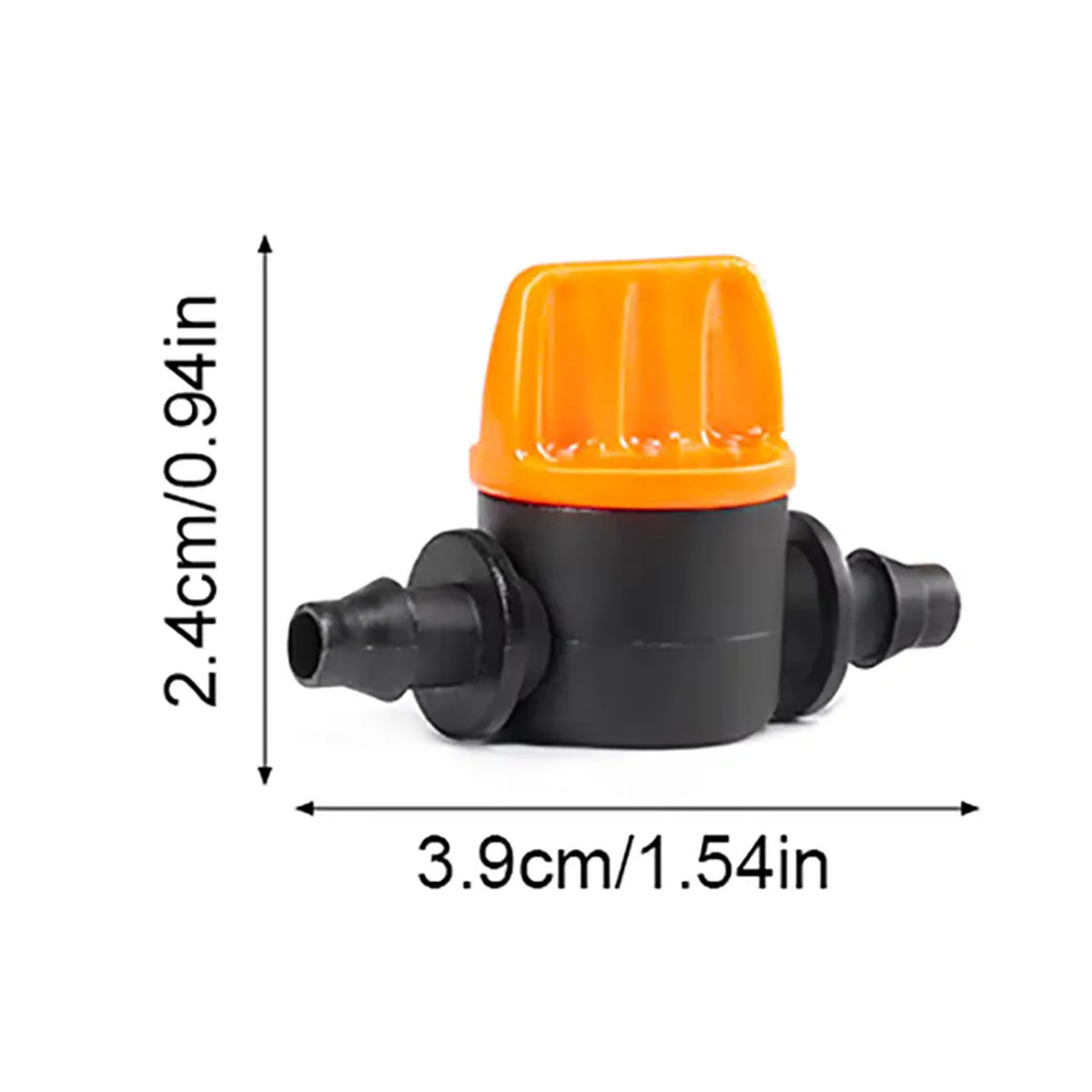 10 Stück Tropfbewässerungsventile 4/7 mm für Garten und Gewächshaus mit 4 mm PVC-Rohr - Bild 6