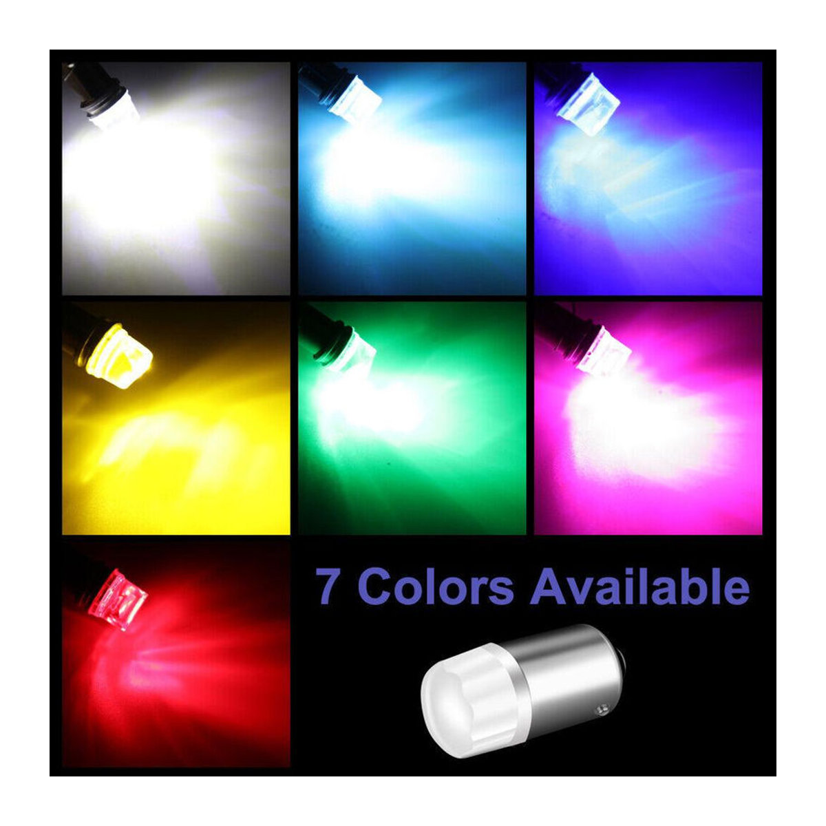 10 Stück XST Car LED Leuchtmittel Set für Auto in Weiß, BA9S T4W T2W T3W H5W 2835 SMD für Kennzeichenlampe, Innenleuchte und Anzeigelampe, 12V - Bild 2