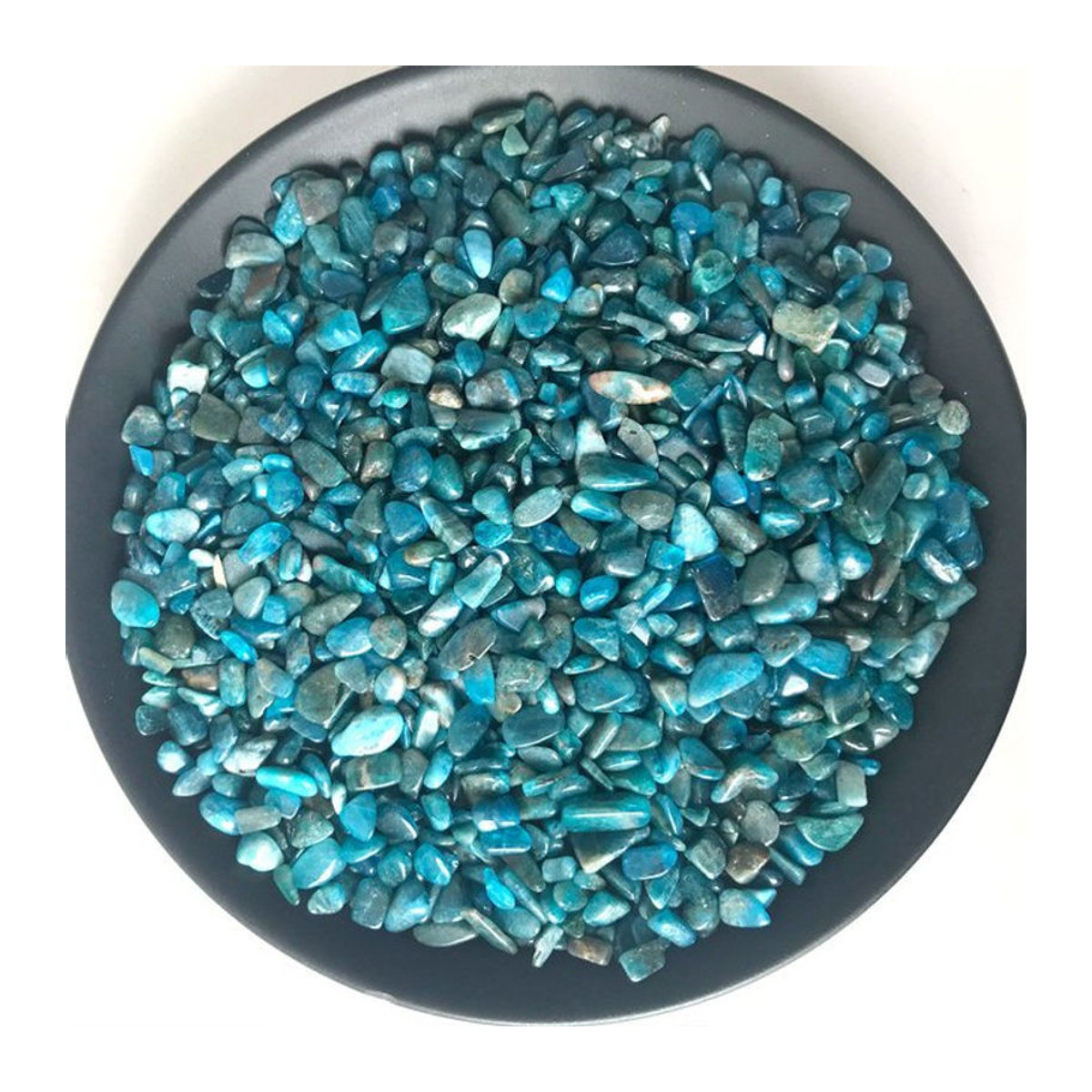 100 g blauer Kyanit-Quarzkristall von STONE BROTHERS als natürlicher Felschip zur Dekoration und Heilung - Bild 1