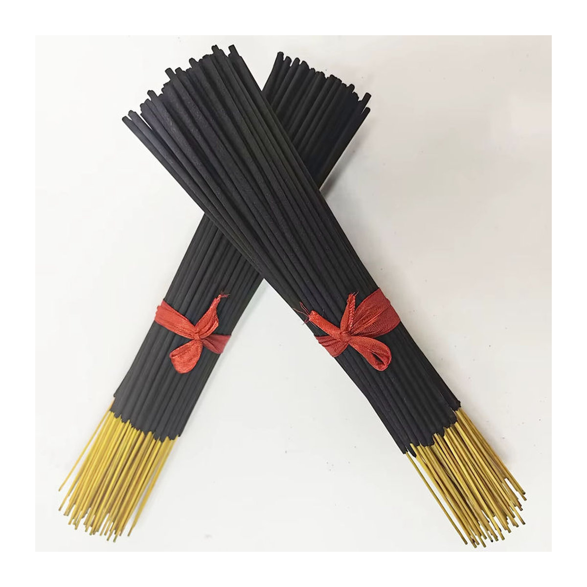 100 Stück Japanische Kirschblüten-Räucherstäbchen in Schwarz, Länge: 32,26 cm - Bild 5