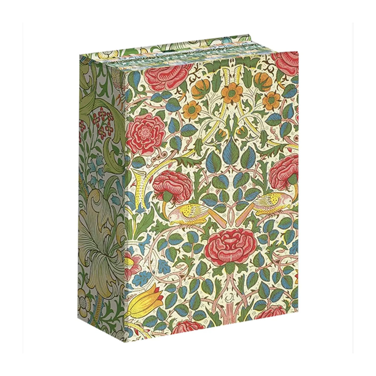 100 Stück William Morris Kunstpostkarten Set mit floralen Pflanzenmustern in Grün im Vintage-Design - Bild 3
