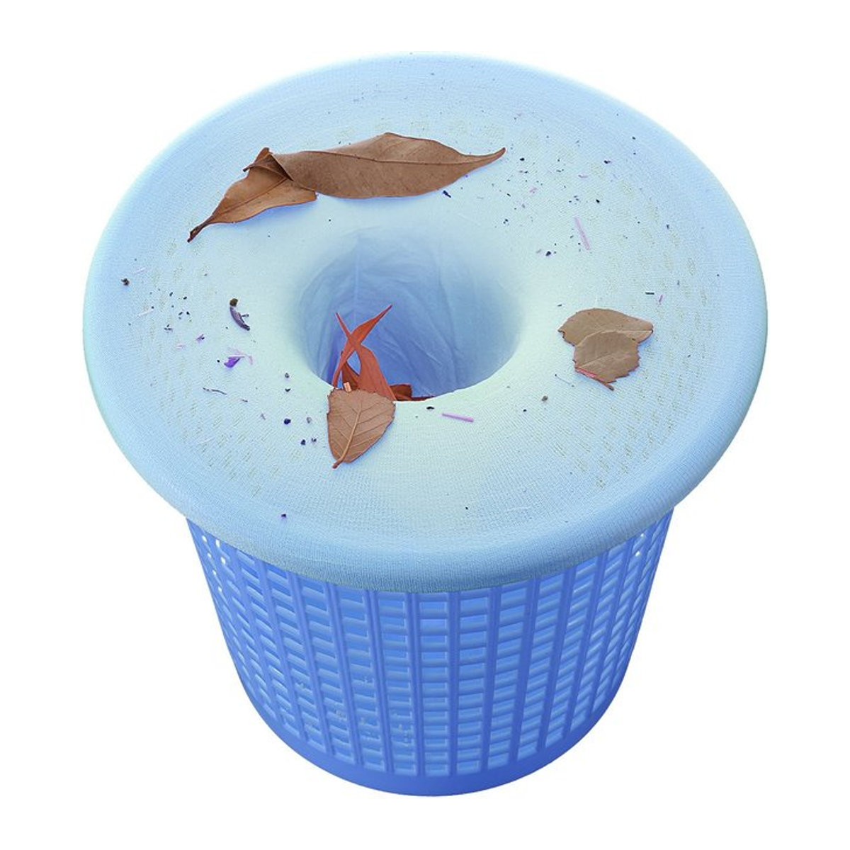 10er Pack blaue Skimmer Socken als Mesh Filterkorb für Pool und Aquarium zur Reinigung von Blättern und Schmutz - Bild 1