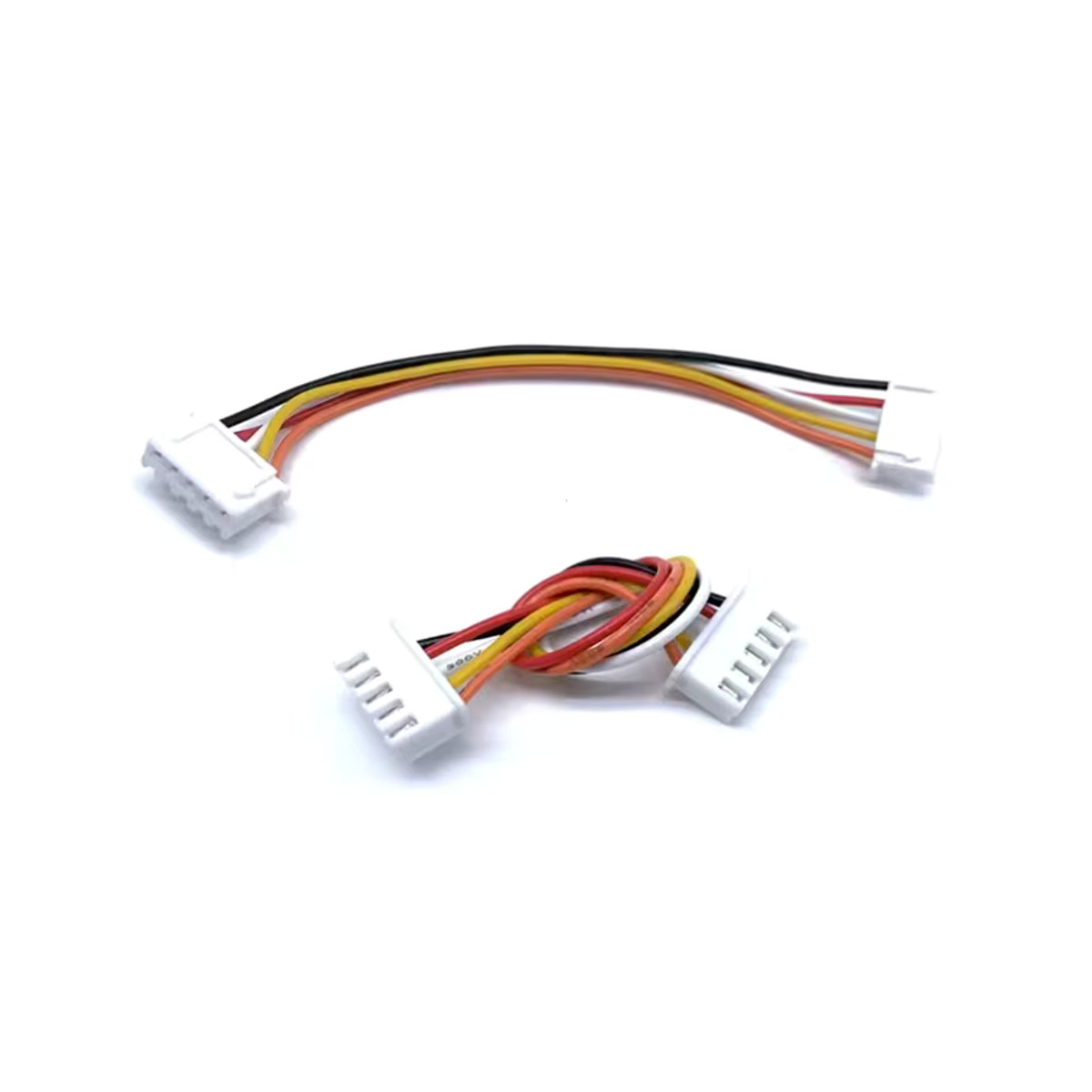 10er Set XH2.54 Elektronische Draht Terminal Kabel 26AWG mit Doppelkopf in Bunt - Bild 3