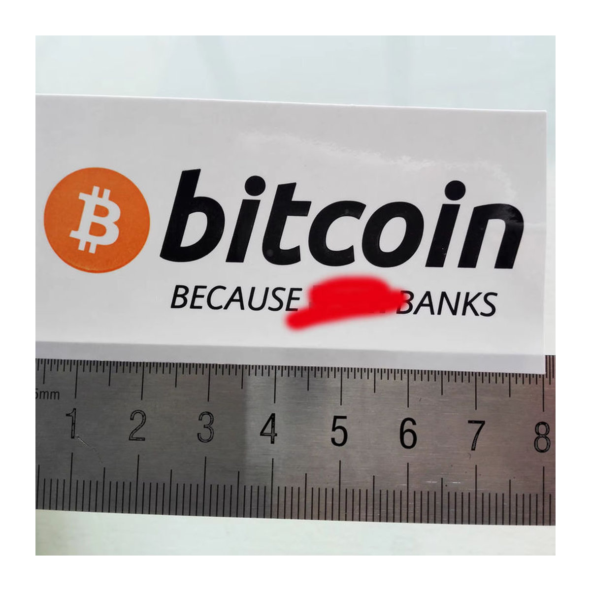 120 Stück Bitcoin Krypto Währung Logo Aufkleber selbstklebend, Bunt, B/H: 8 x 4 cm - Bild 6