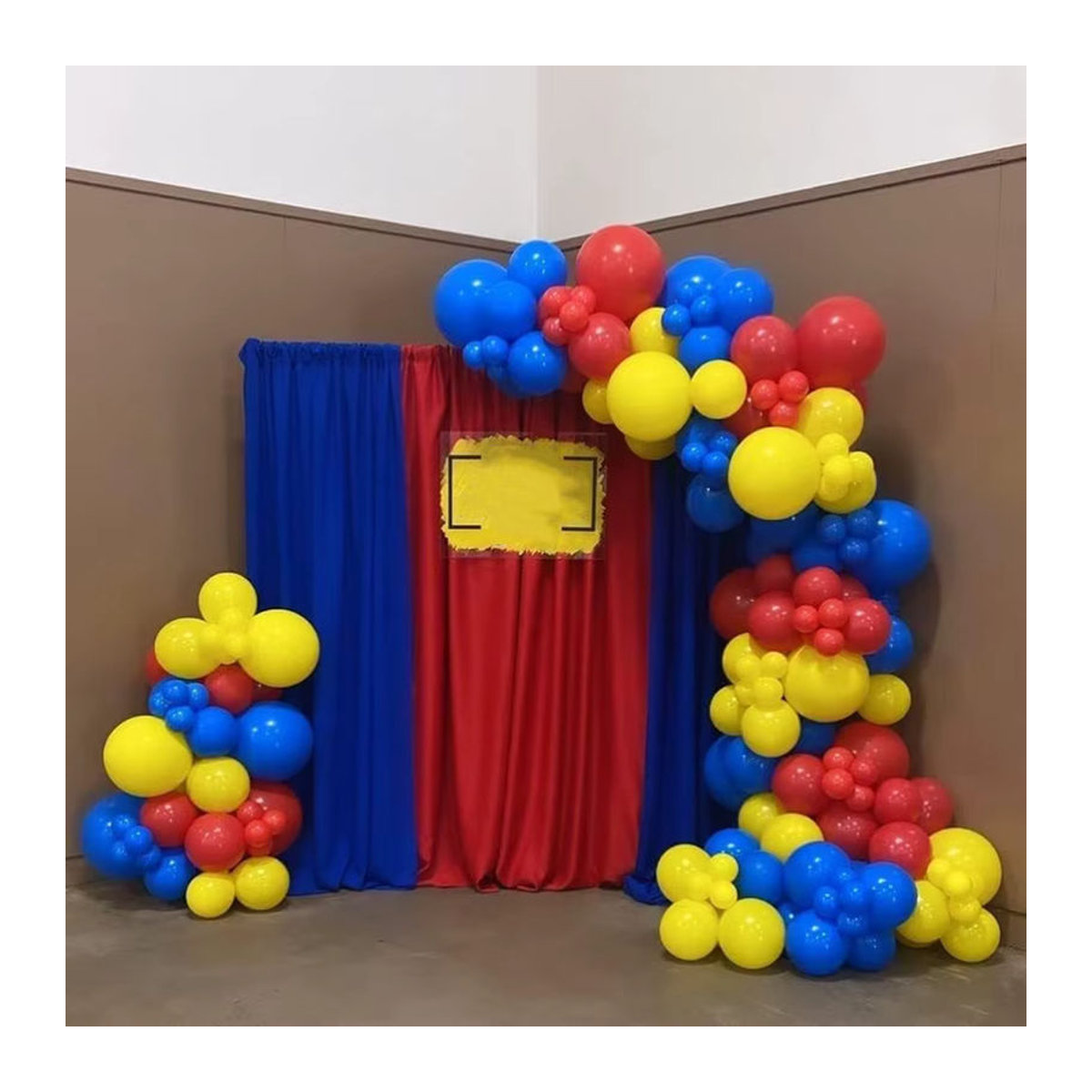 157-teiliges mehrfarbiges Latex-Ballon-Set aus Kunststoff für Geburtstag, Hochzeit und Valentinstag als runde Party-Dekoration - Bild 3