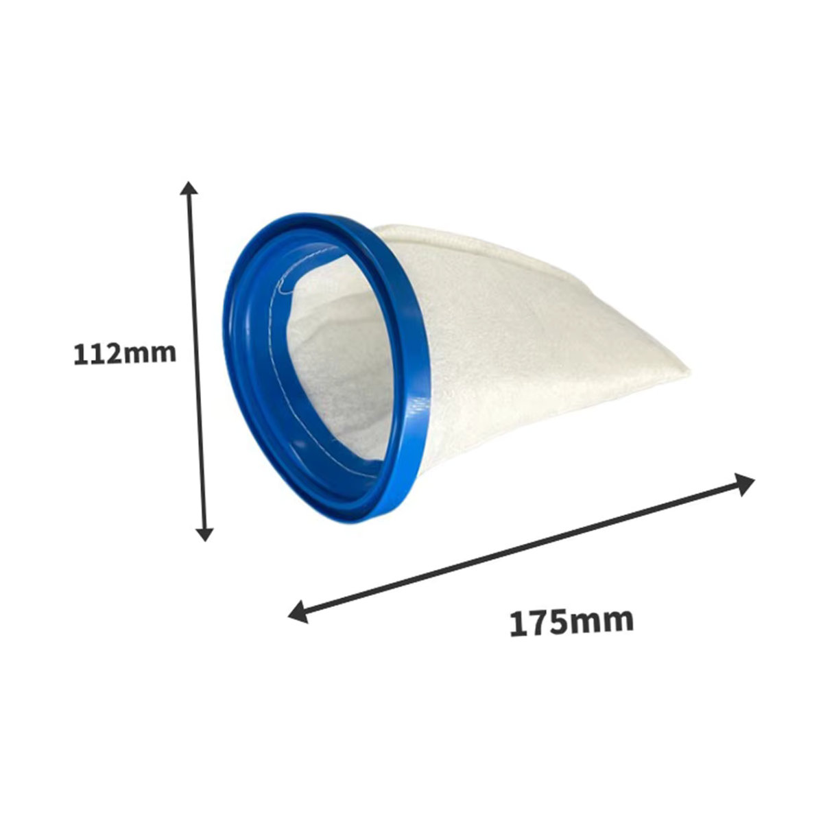 2/4 Stück Handheld Pool Sand und Silt Filter Tasche für Pool Blaster Max und JPV200 P30X022SS PBW022SS Outdoor Pool Zubehör in Weiß - Bild 6