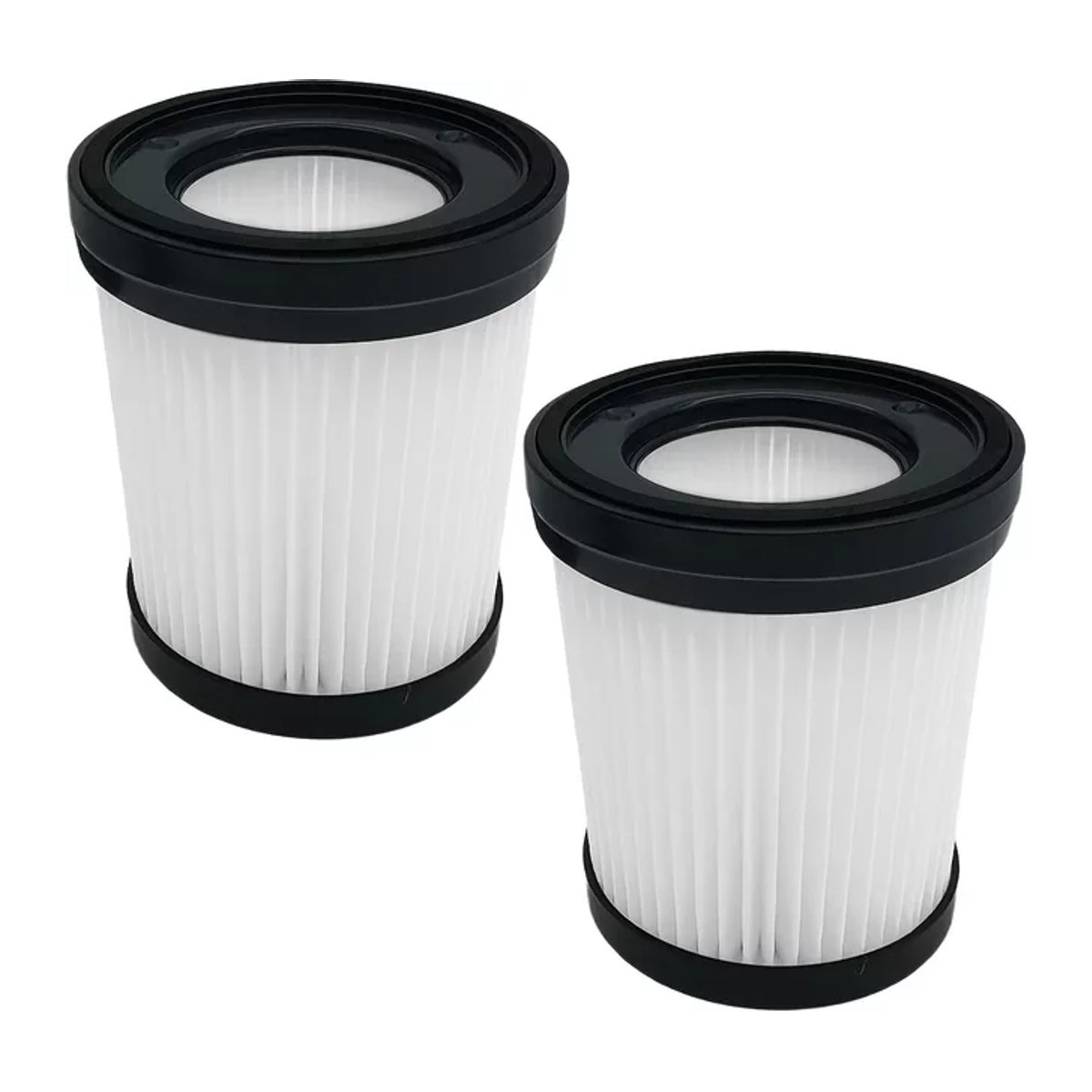 2/4 Stück Hepa-Filter für Fabuletta FSV101 & FSV001, Lubluelu 202, Girnoor G160 & G165, Afoddon A300, Oraimo OSV-102 von HOME TIMES in Schwarz/Weiß - Bild 1