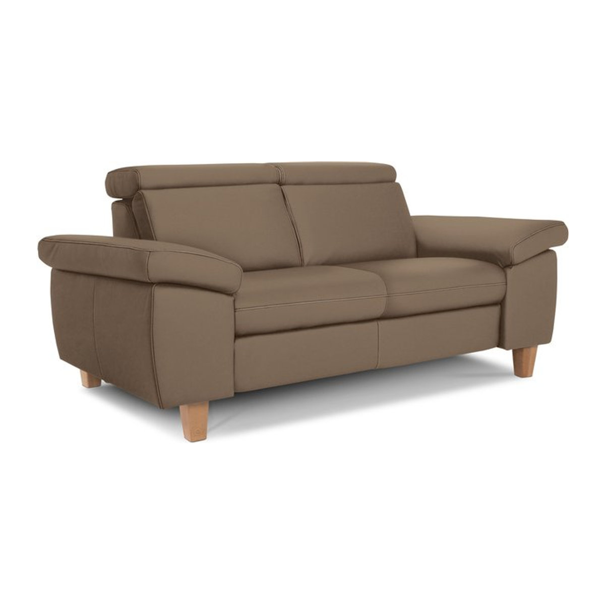 2,5 Sitzer Sofa vito TONGA in Braun mit Stoffbezug - Bild 1