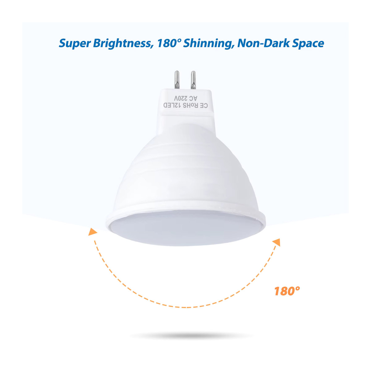 2 Stück LED-Glühbirnen 7W Warmweiß E27 für Innenbereich und Deckenleuchten - Bild 3