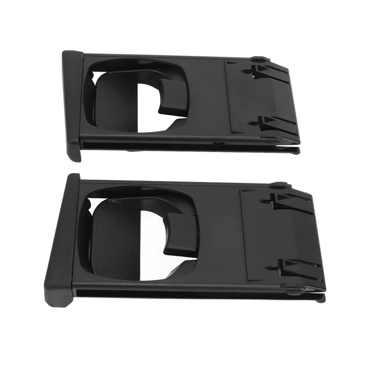 2 Stück Qiilu Dash-Getränkehalter für Toyota Hilux Vigo 2005–2015 in Schwarz aus Kunststoff - Bild 5