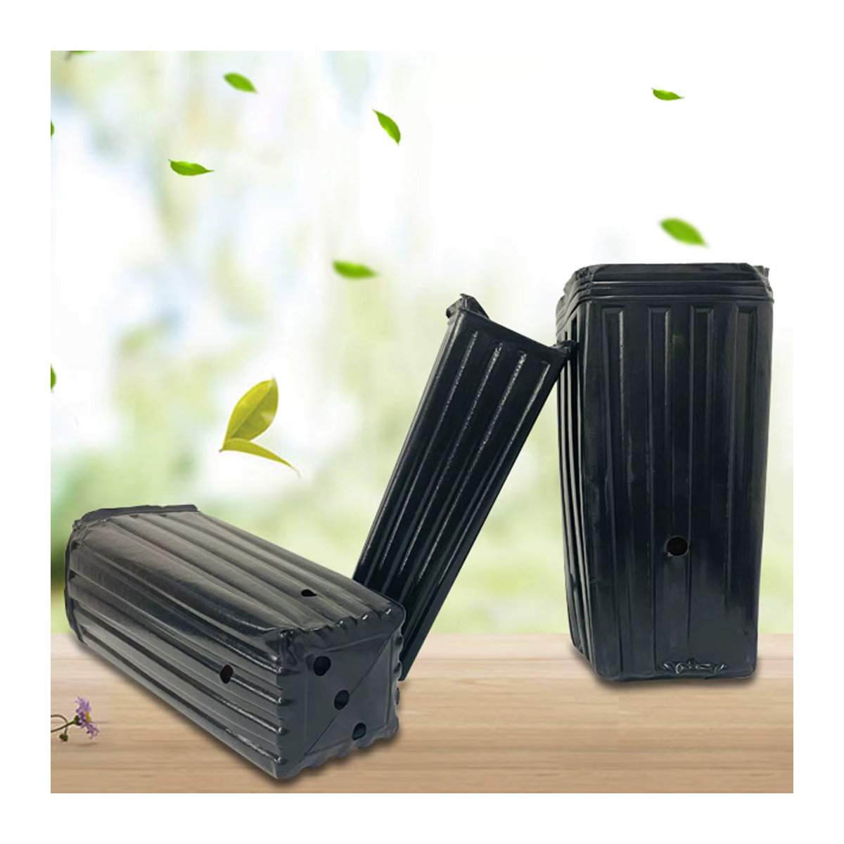 20 Stück hohe und tiefe Baumtöpfe für Pflanzen und Setzlinge im Garten - Bild 4