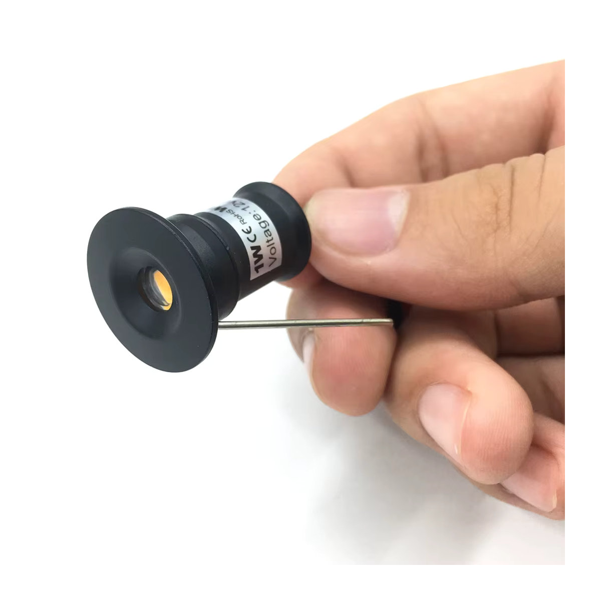20er Set YELEDWAY LED Einbaustrahler Weiß, dimmbare 1W Downlights aus Aluminium für Küche, Schrank und Treppen - Bild 5