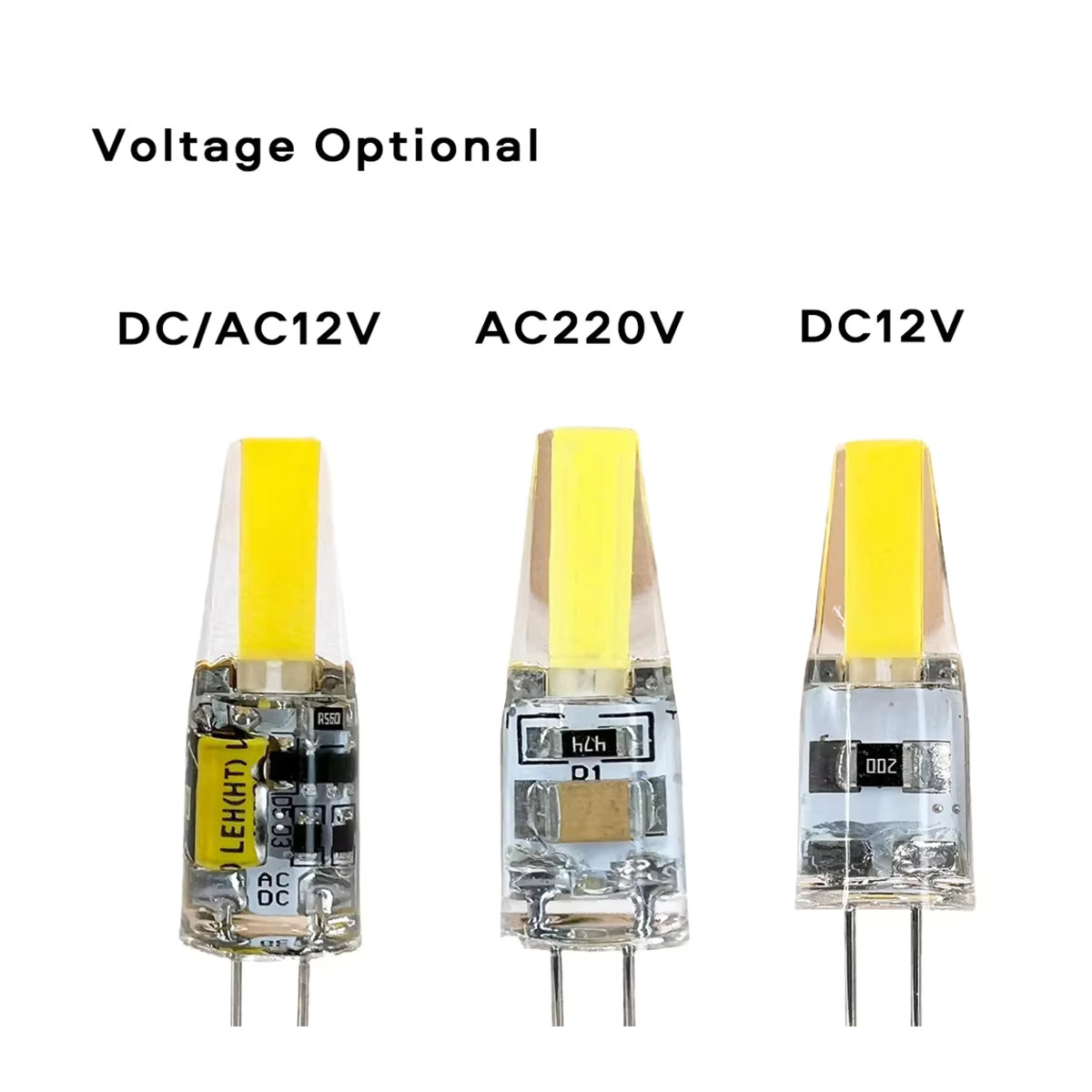 20er Set YORYZENG G4 LED Silikon Lampen 6W dimmbar 12V in Kaltweiß - Bild 2