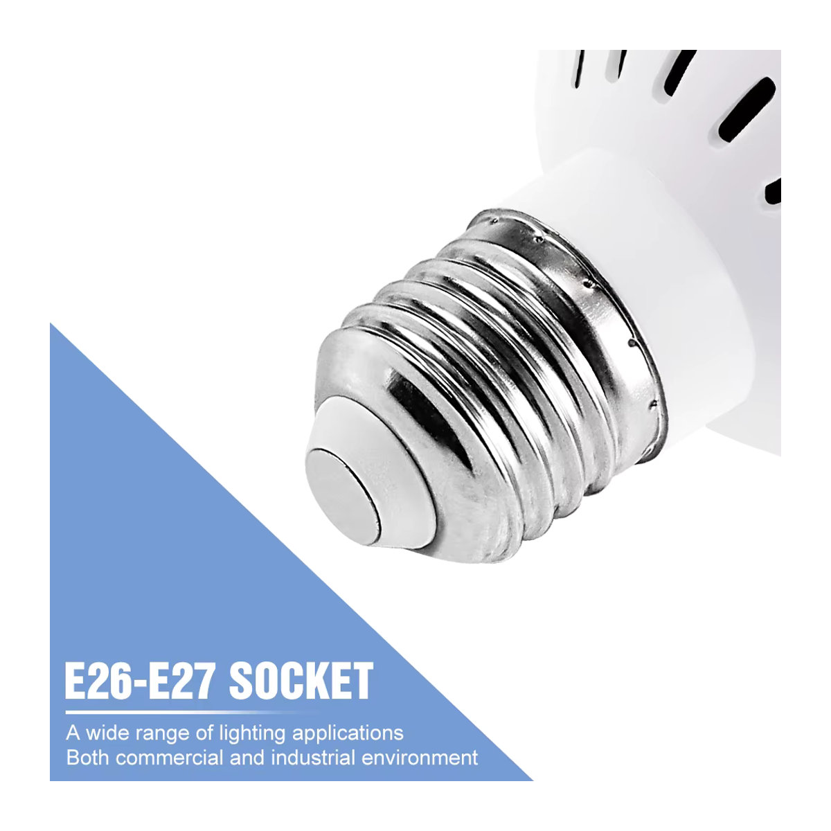 20W LED Wachstumsleuchte E27 Vollspektrum Anbau Lampe für Zimmerpflanzen und Blumen - Bild 3