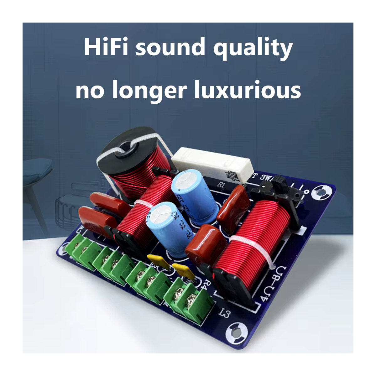 250 W HiFi Audio 3-Wege Lautsprecher Frequenzteiler Crossover für dein Heimkino Upgrade in Bunt - Bild 4