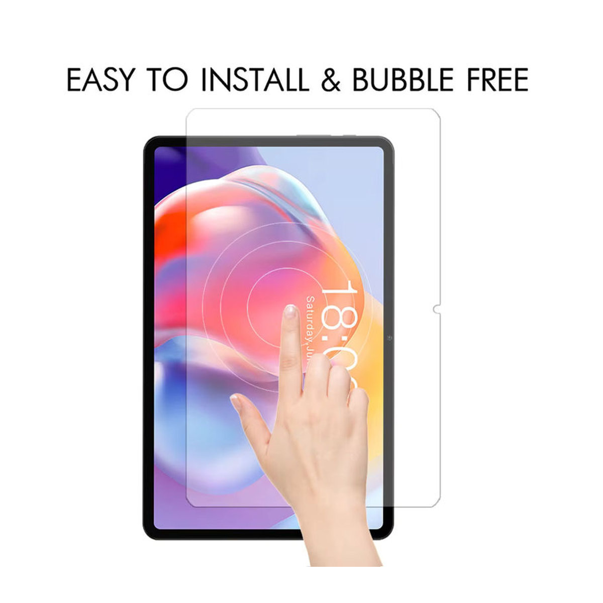2er-Pack Glas Displayschutzfolie für Teclast Tablets T50 Pro P40HD T40S T40 Air P30S P25T P26T T40 Plus M40 M40SE P20HD P20S P30 - Bild 6