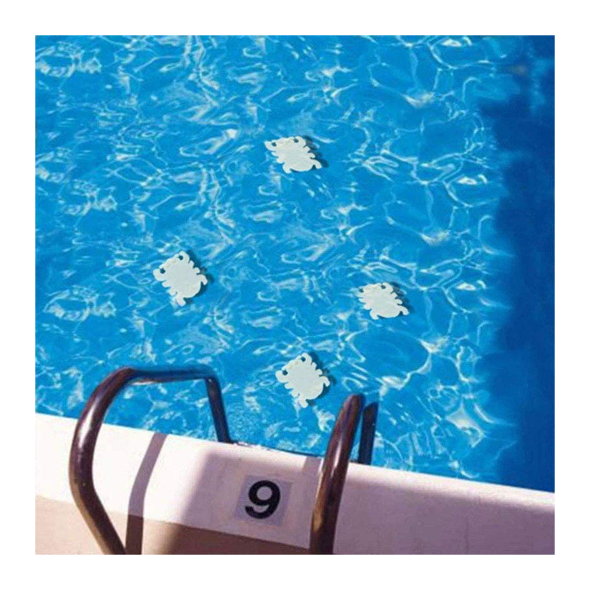 2er-Pack Scumbug ölabsorbierender Schwamm zur Entfernung von Schaum, Schleim und Schmutz für Pools und Spas in Weiß - Bild 2