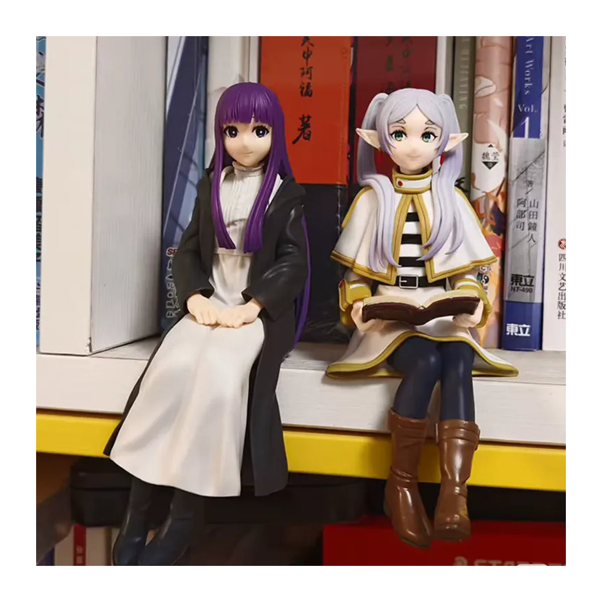 2er-Set Bandai Frieren Beyond Journey's End Anime Actionfiguren aus Kunststoff, mehrfarbig - Bild 2