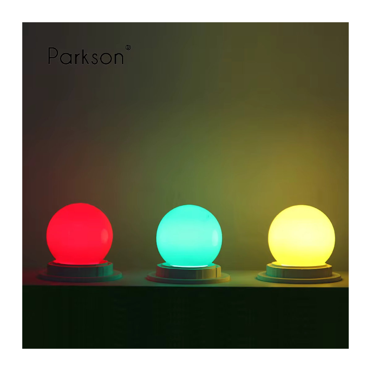 2er-Set Parkson LED-Lampen E27 Bunt Minimalistisch für Schlafzimmer und Dekoration - Bild 4