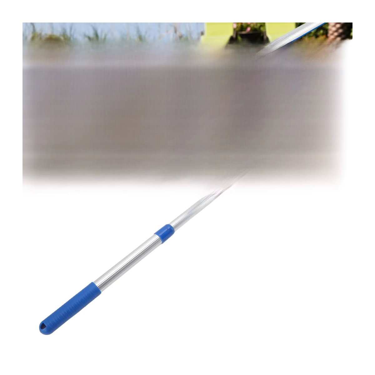 3-teilige Teleskop-Poolreinigungstange aus Aluminium als abnehmbare Schwimmbadzange für dein Pool-Reinigungszubehör - Bild 4