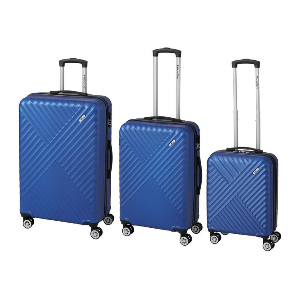 3-tlg. Trolley-Set Kingston in Blau - Bild 1