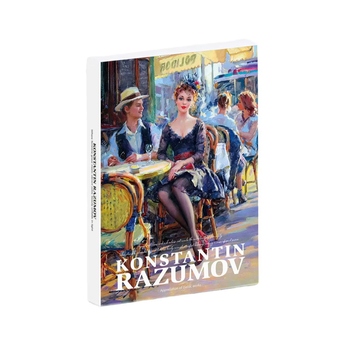 30 Stück Konstantin Razumov Meisterwerk Postkarten im russischen realistischen Kunststil, mehrfarbig - Bild 4