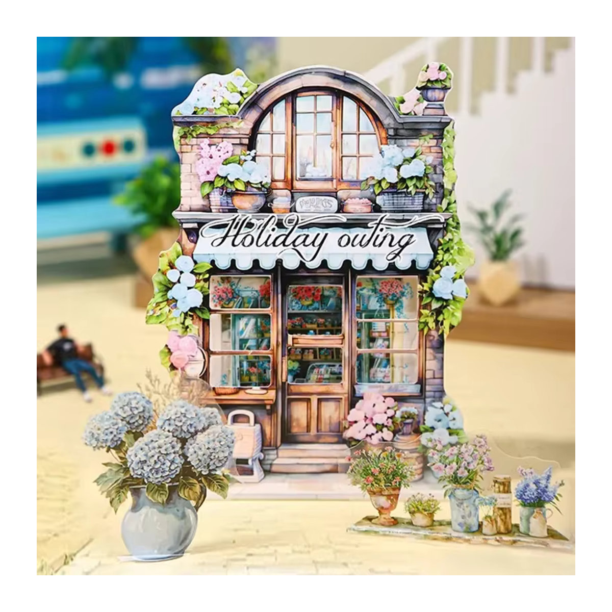 30er Paket YCDBTH Vintage Aufkleber Set für DIY Scrapbook und Dekoration, Mehrfarbig, B: 14,8 cm, H: 10 cm - Bild 1
