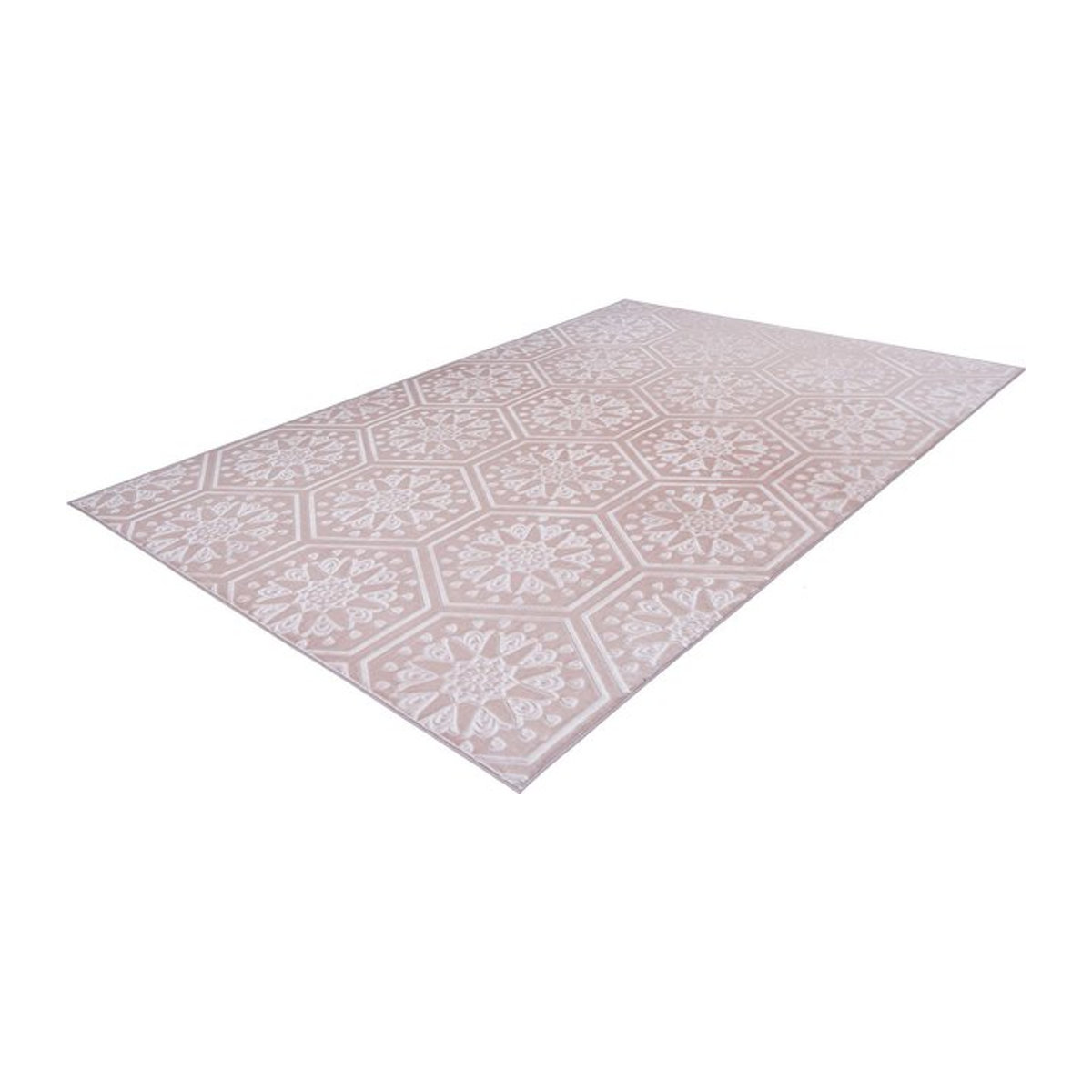 360Living Teppich Monroe Rosa B/H: 80 x 150 cm - Bild 1