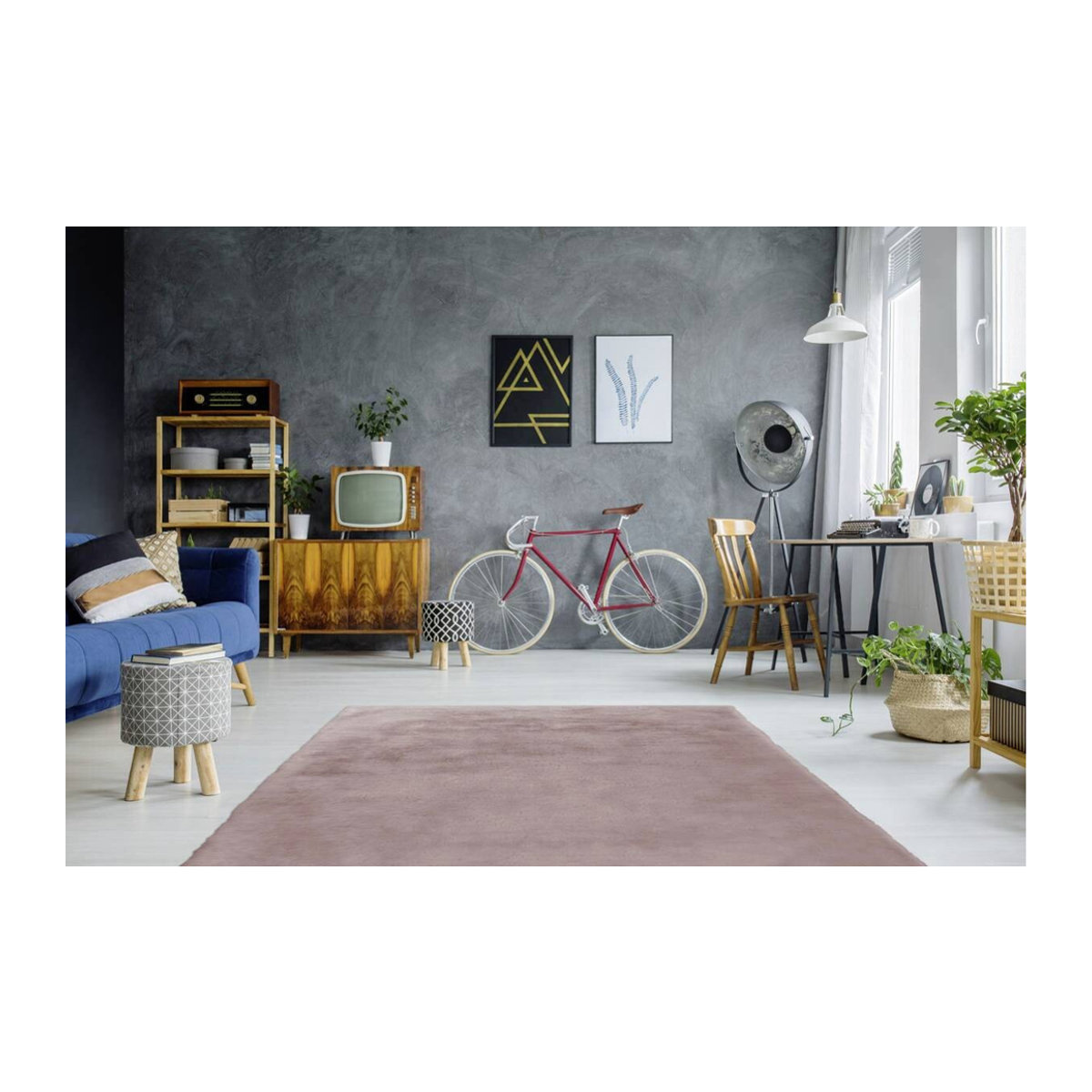 360Living Teppich Rabbit Rosa B/L: 180 x 280 cm - Bild 5