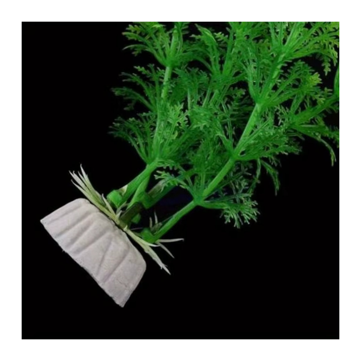 3er-Pack realistische künstliche Aquarienpflanzen aus grünem Kunststoff - Bild 5
