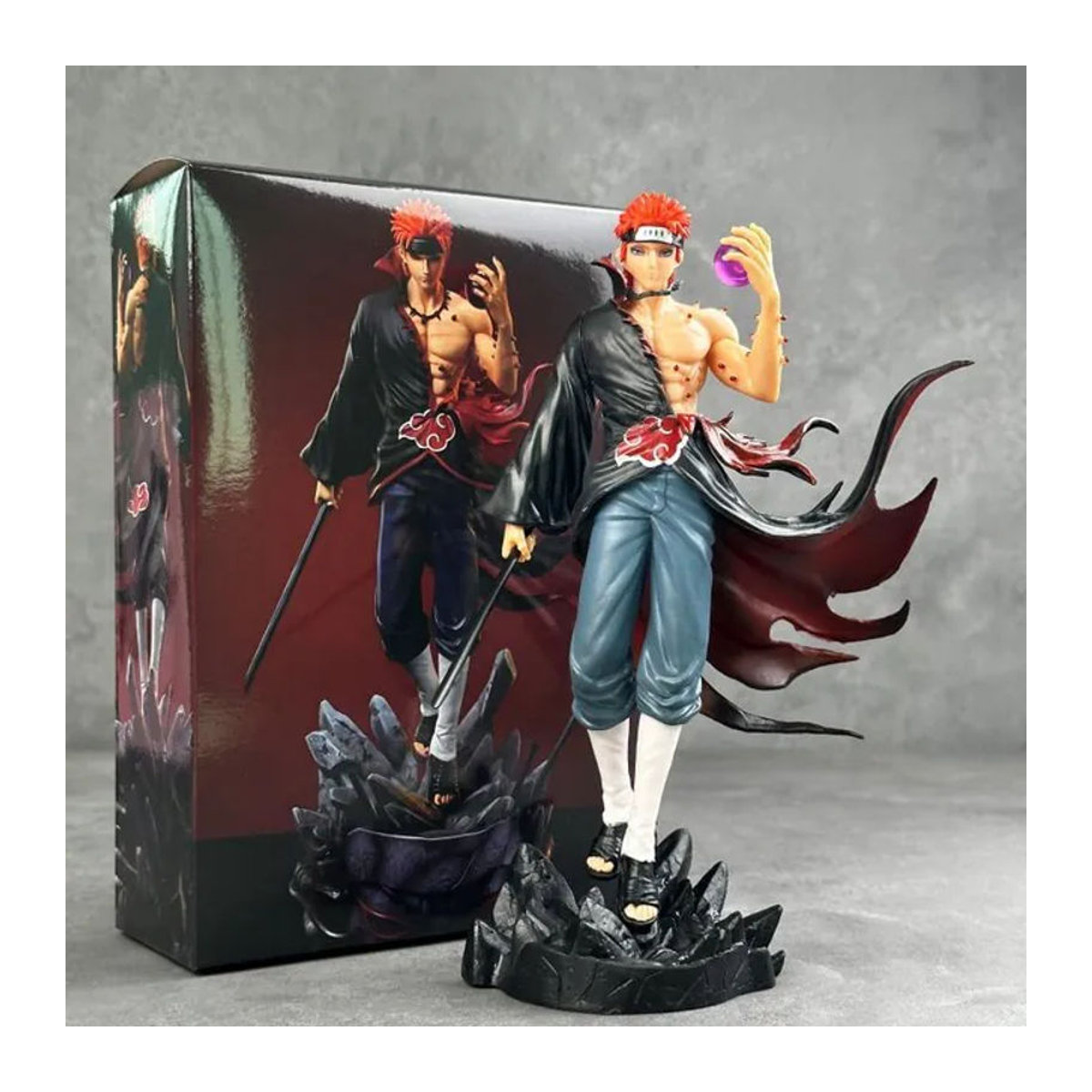 3er-Set Bandai Anime-Modelle Naruto Payne Handsome Resonance Dekoration mehrfarbig - Bild 1