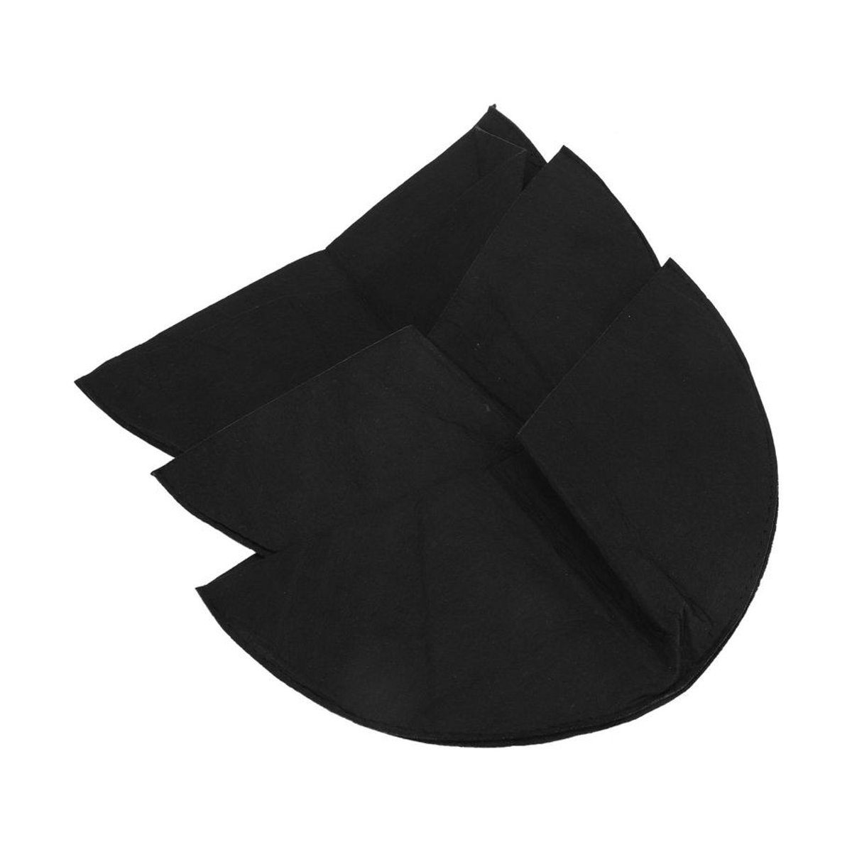 3er Set Igeteck Halbrunde Pflanzgefäßauskleidungen aus Filz in Schwarz für Hängekörbe, Durchmesser: 30,48 cm - Bild 5