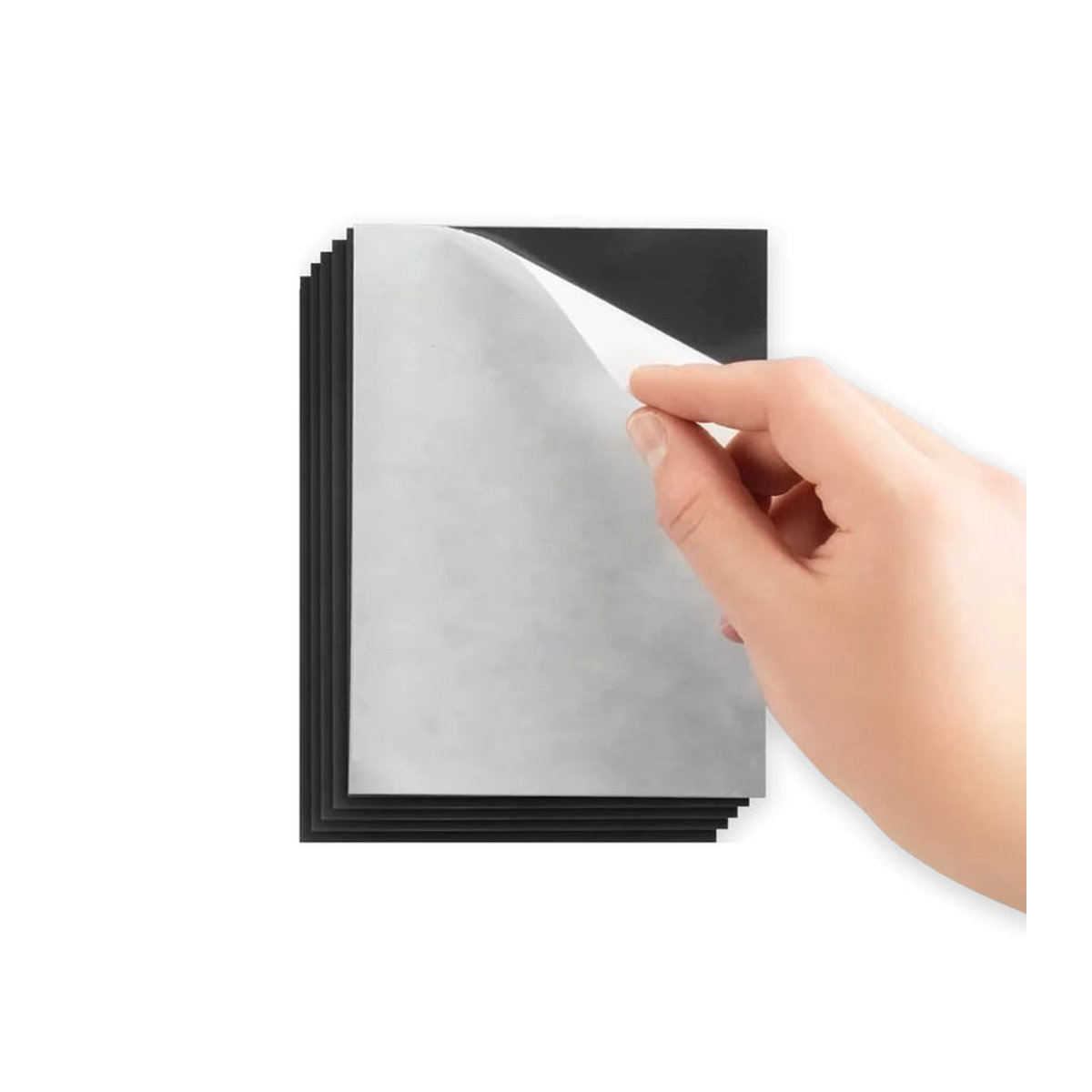 3R Magnetische Klebefolien Weiß, Selbstklebendes Magnetpapier für Fotos, B: 8,9 cm, H: 12,7 cm - Bild 7