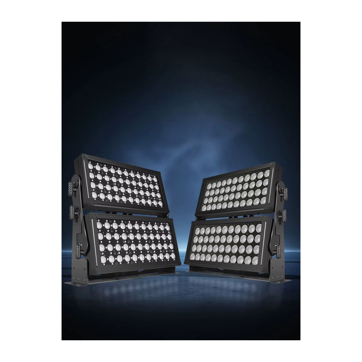 4 in 1 RGBW DMX LED Wall Washer IP65 Wasserdichtes Outdoor Bühnenlicht für Kirche, Konzert und Hochzeit - Bild 7