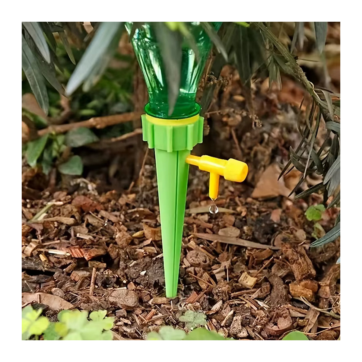 40er-Pack automatische Bewässerungsstäbe mit verstellbarem Tropfsystem aus Kunststoff für Garten und Rasen in verschiedenen Farben - Bild 6