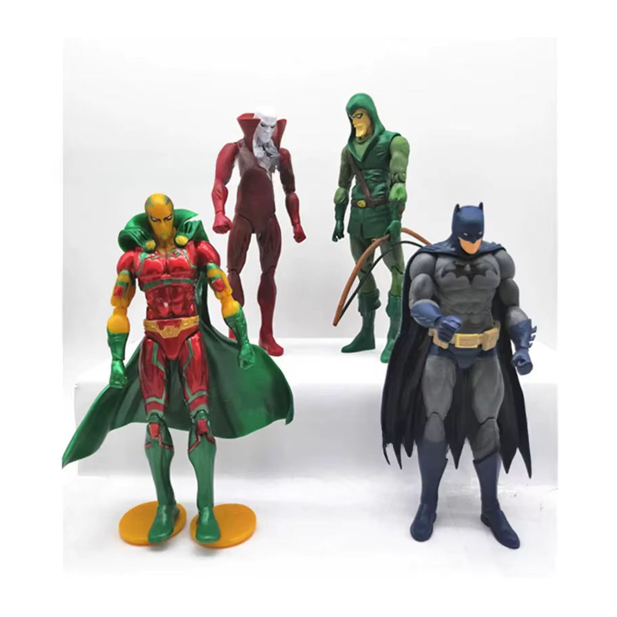 4er Set Bandai DC Helden Figuren Batman Superman Wonder Woman aus Stein und Kunststoff, mehrfarbig, Dekorationsfiguren für Sammler - Bild 7