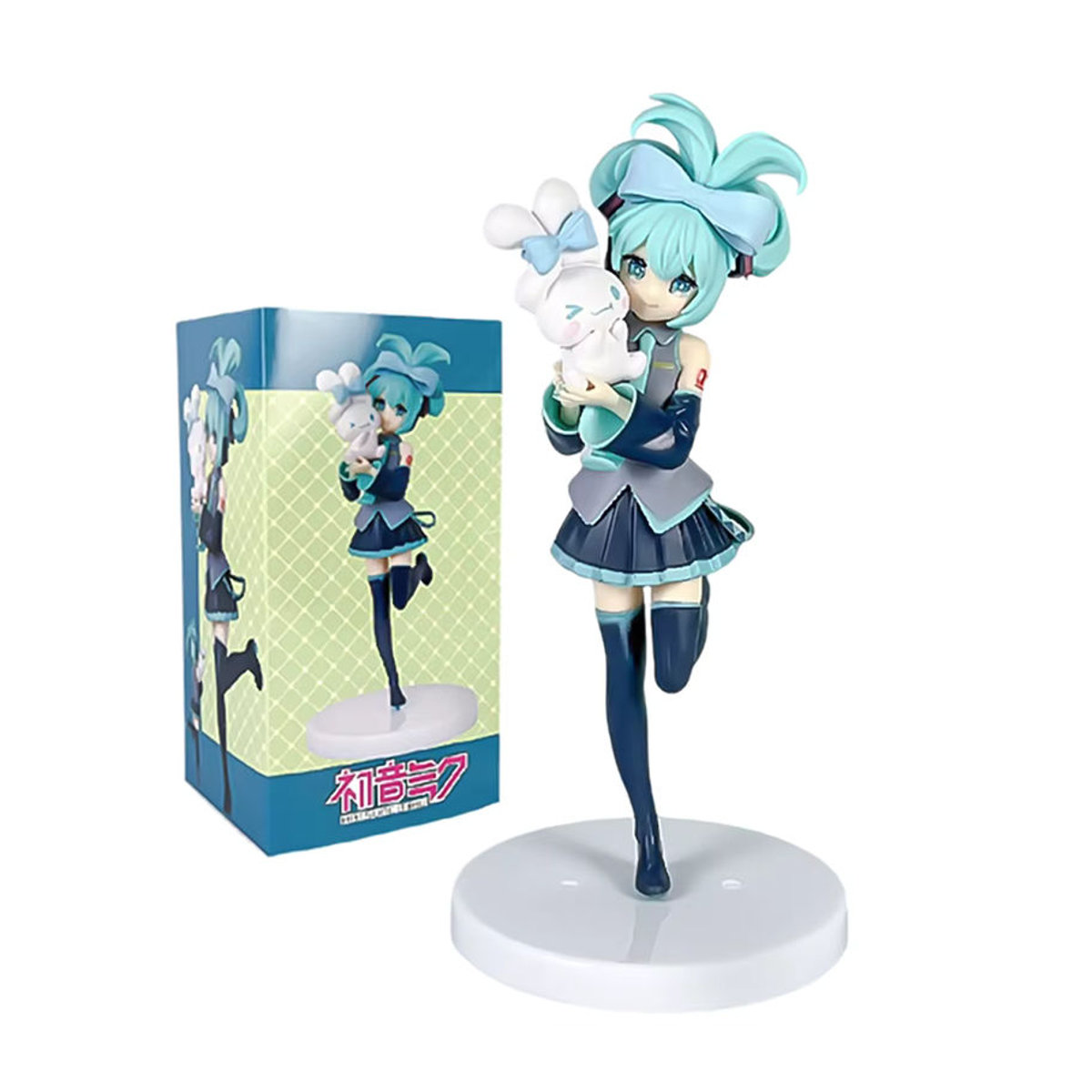4er-Set Bandai Hatsune Miku Anime Figuren aus Kunststoff, mehrfarbig, Höhe: 14-21 cm - Bild 2