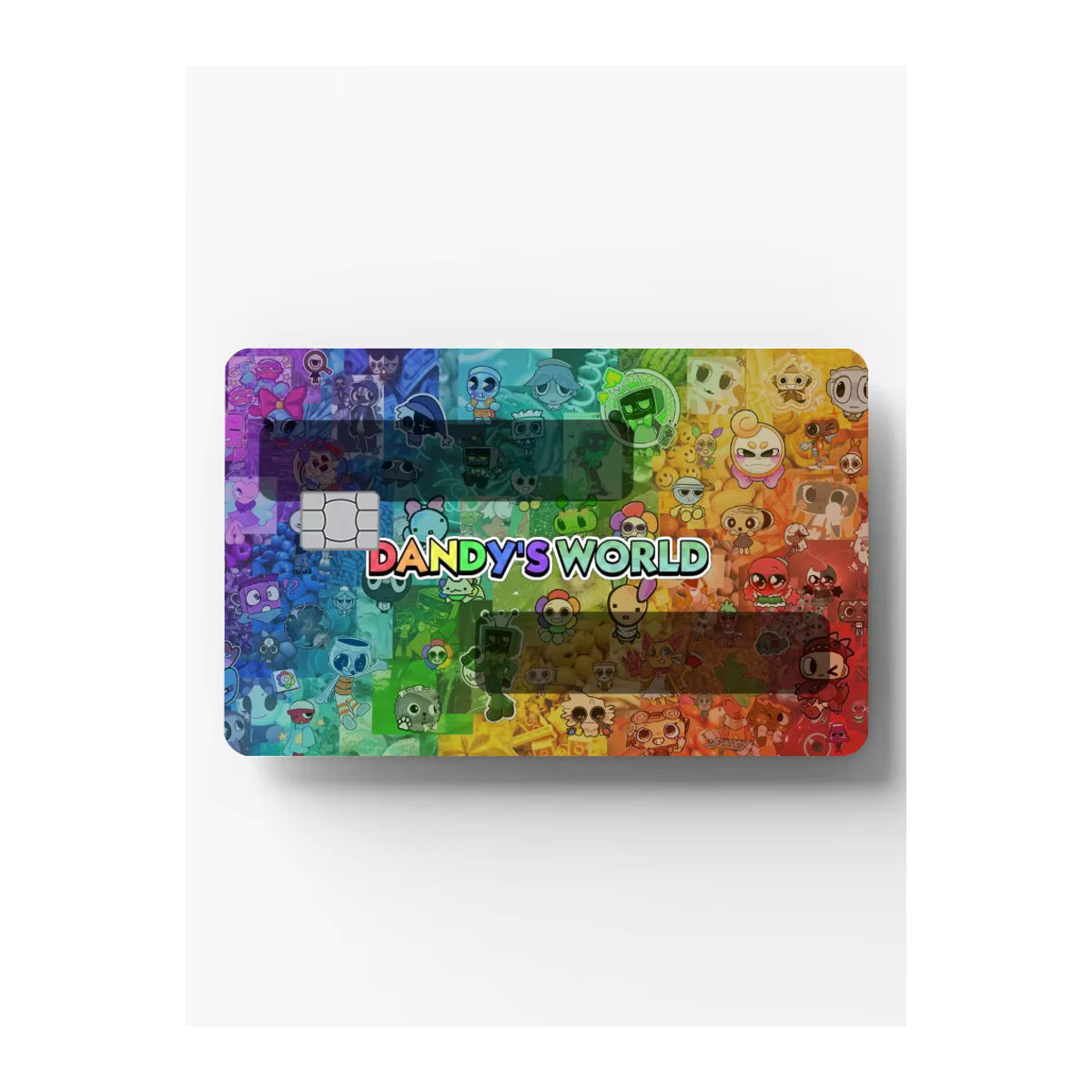 4er-Set D-dandy W-world Karten Aufkleber aus PVC, bunte selbstklebende Schutzfolie für Kreditkarten, abnehmbar - Bild 6