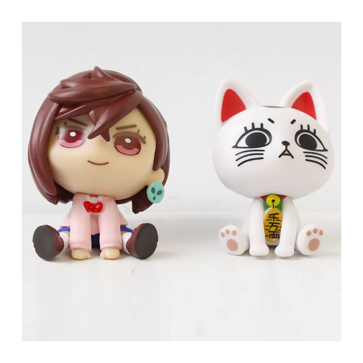 4er-Set DanDadan Anime Figuren aus PVC, Bandai Action Modelle von Momo Ayase und Okarun, mehrfarbige Dekorationsfiguren für Sammler - Bild 4