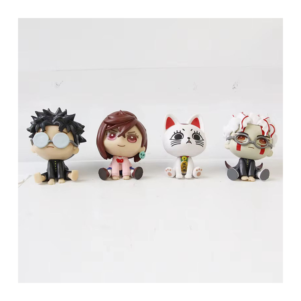 4er-Set DanDadan Anime Figuren aus PVC, Bandai Action Modelle von Momo Ayase und Okarun, mehrfarbige Dekorationsfiguren für Sammler - Bild 5