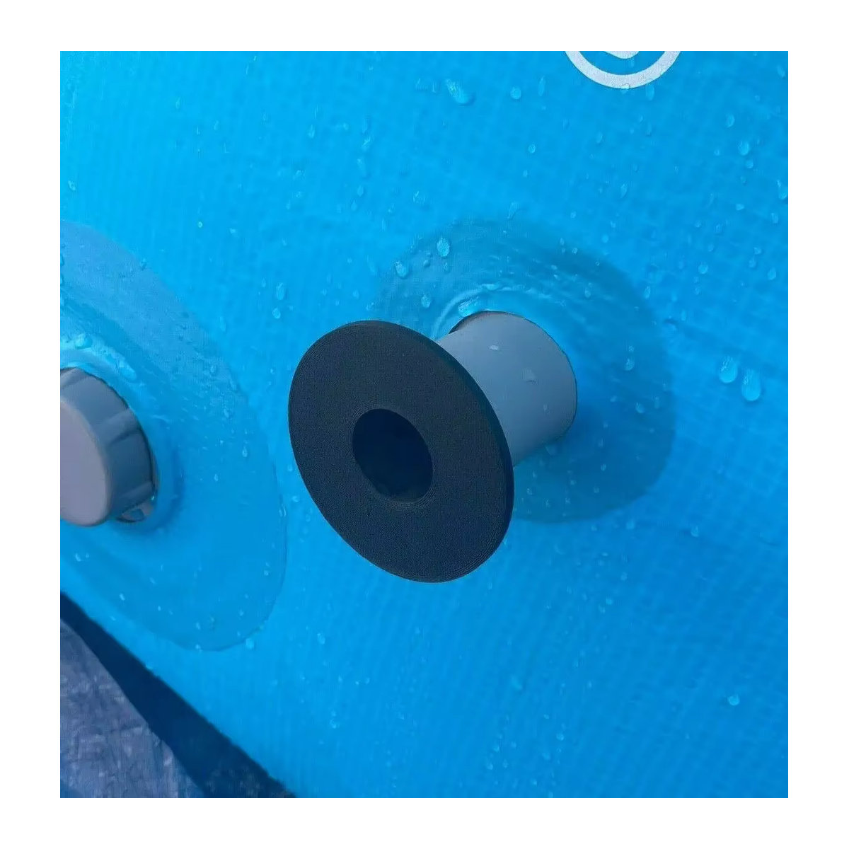 4er-Set Kunststoff Schwimmbad Wandstecker und Ablaufstecker als Zubehör für deinen INTEX Pool - Bild 1