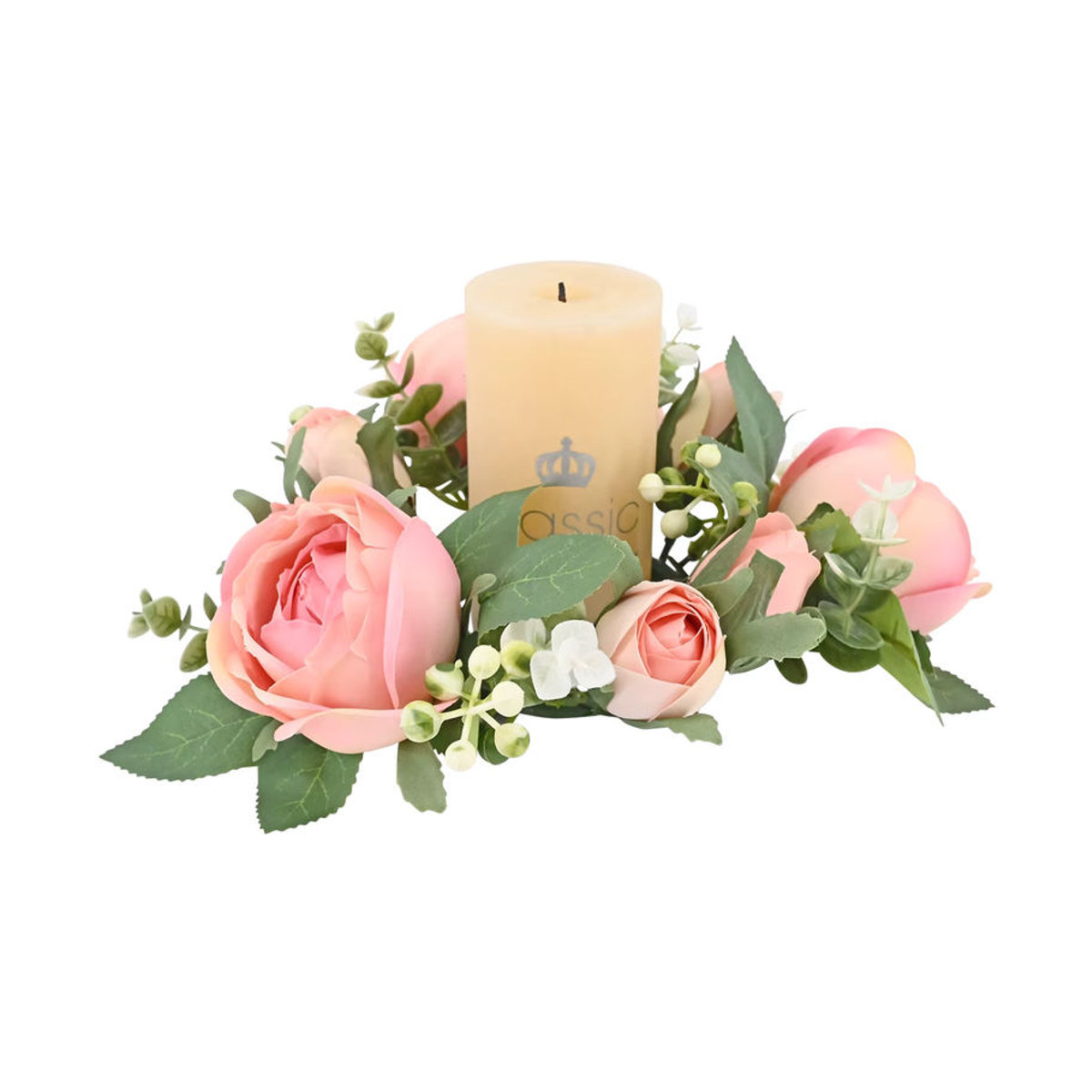 4er Set MEIHON Mini Girlanden aus künstlichen rosa Pfingstrosen zur floralen Dekoration für Hochzeit und Valentinstag - Bild 4