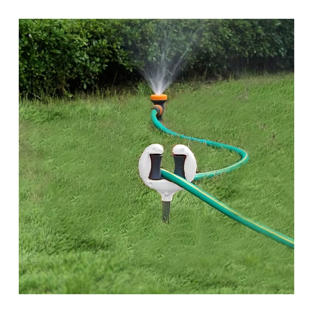 5 Stück Gartenschlauchführungs-Spike-Werkzeuge zur Rasen- und Blumenbewässerung - Bild 6