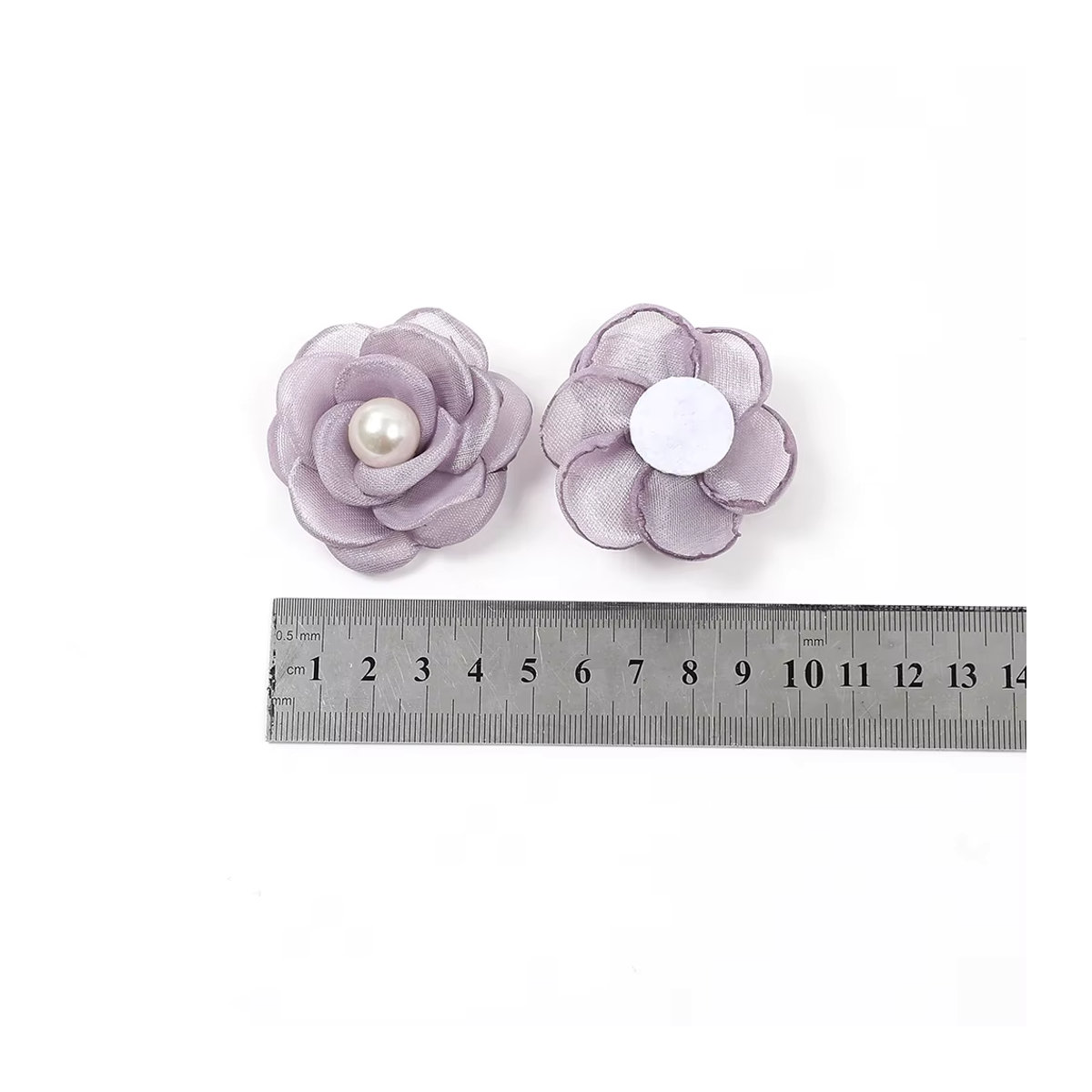 5 Stück künstliche Pfingstrosen mit Perlen von MENGHAO in Schwarz und Mehrfarbig für Hochzeitsdekoration und DIY-Haarschmuck - Bild 4